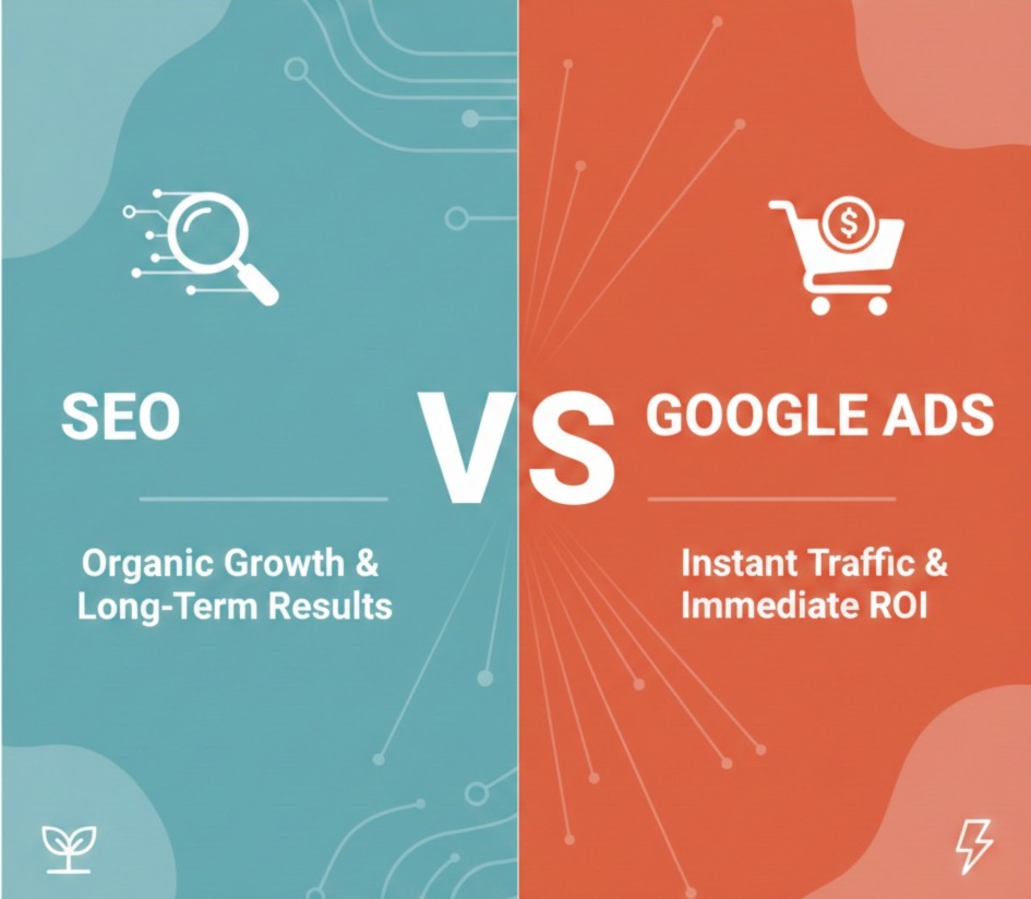 SEO vs Google Ads: Which One Is Right for You?
