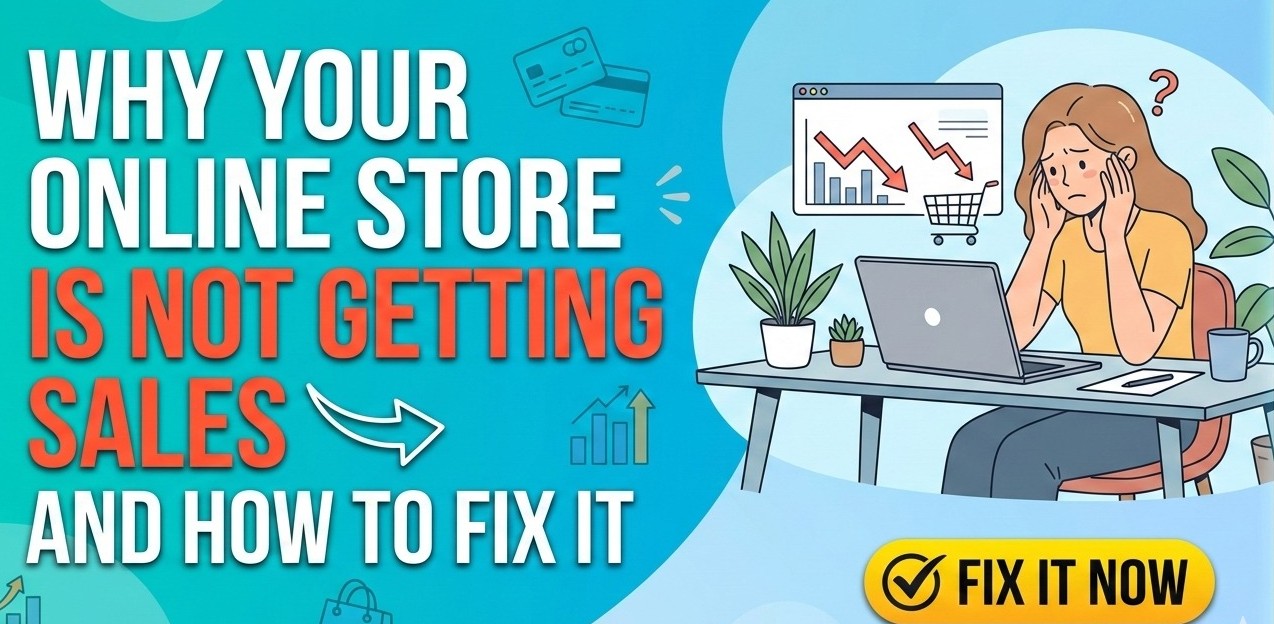 Why Your Online Store Is Not Getting Sales
