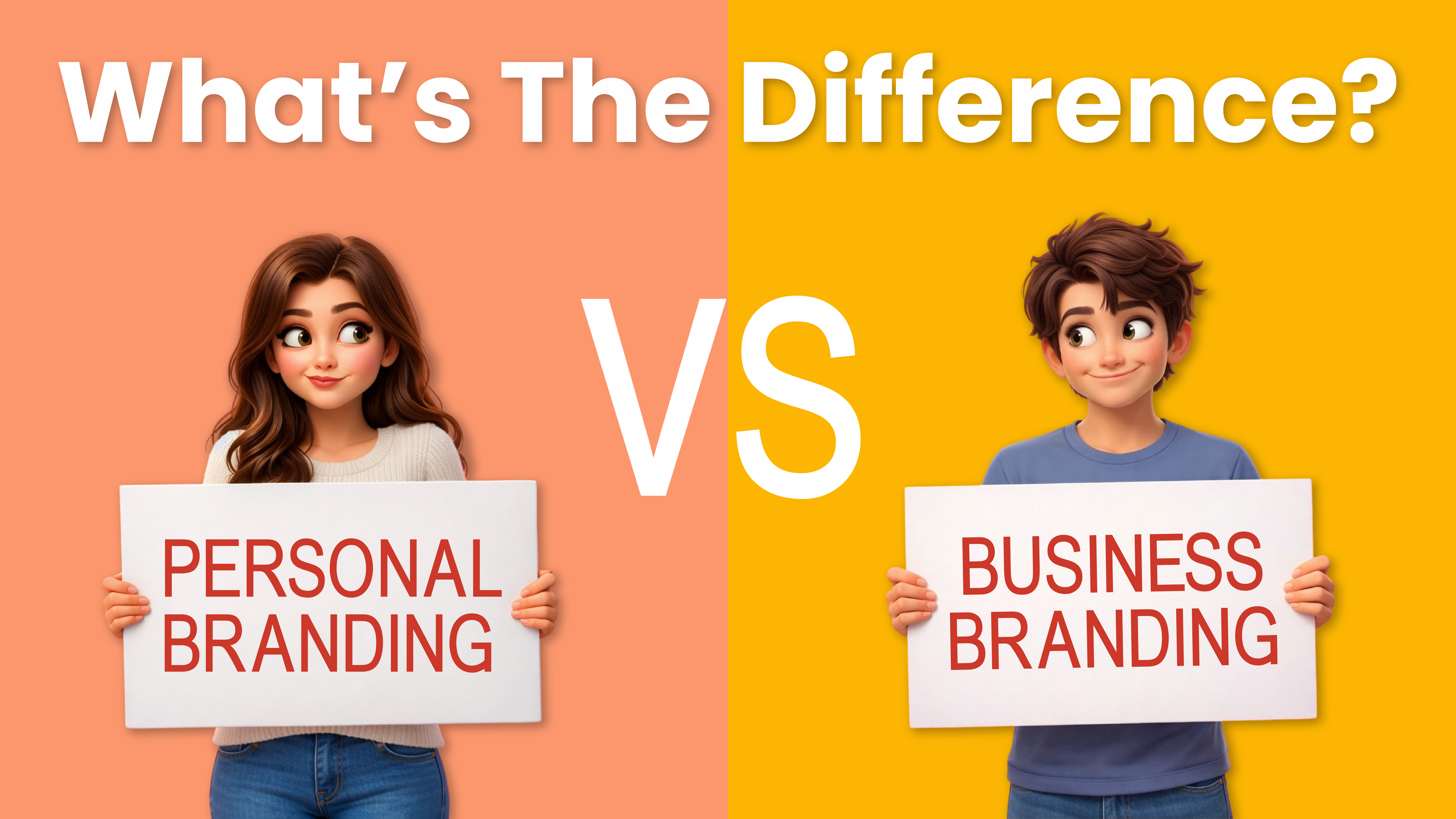 Personal Branding vs Business Branding